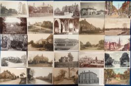 Postcards, Berkshire, a mainly Berkshire selection of approx. 45 cards with 11 Kent (mostly Deal