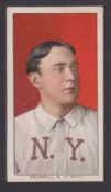 Cigarette card, USA, ATC, Baseball Series (T206, 'Sovereign Cigarettes, 350 Subjects' back), type