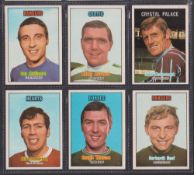 Trade cards, A&BC Gum Footballers 1970 Green Back Scottish 1-85 (set 85 cards) (vg a few gd,