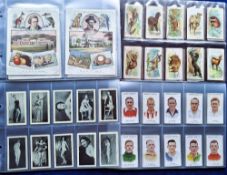 Cigarette cards, 8 sets & 1 near set Players Wild Animals of the World, L&B Fauna Rhodesia, Wills