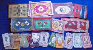 Tobacco silks, USA, Collection of over 50 Blanket issues, various sizes, 14 'E size' 22.5 x 15.