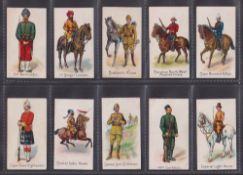 Cigarette cards, Roberts & Sons, Colonial Troops (set 50 cards), 30 cards 'Ask For Roberts'