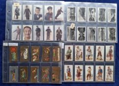 Cigarette cards, 12 sets, L&B Aeroplane Markings, Carreras History Naval Dress, Pattreiouex