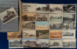 Postcards, Foreign, a collection of approx. 400 cards of India inc. towns, cities, streets,