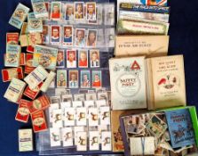 Cigarette & Trade cards, Mixture in box including selection of loose cards issues noted by