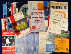 Football programmes, a collection of approx. 400 Football programmes, mostly from the 1960's, a good