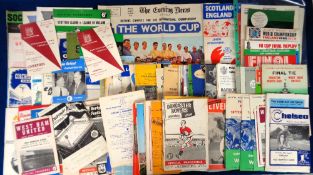 Football programmes, 1960's selection of approx. 190 programmes including FA Cup Finals 1960-1970 (
