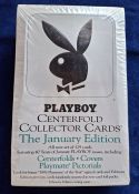 Trading cards, Glamour, Playboy Centrefold Cards, unopened still sealed retail box, January 1994