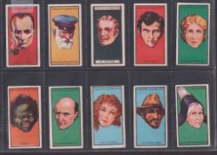 Cigarette cards, Boguslavsky Conan Doyle Characters Green Backs (set 25 cards) including Sherlock