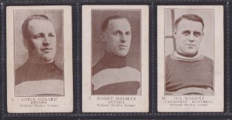 Trade cards, Canada, Paterson's (Anon), Ice Hockey, National Hockey League, 1923, ref V145-1,