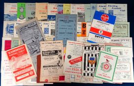 Football programmes, a collection of 70+ Non-League programmes, mostly from the 1960's, inc.
