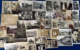 Photographs, a selection of approx. 150 late 19th to mid 20thC images to include cartes de visite,