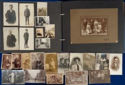 Photographs and Postcards, approx. 300 images, mainly late 19th/early 20thC, some laid down in an