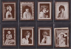 Cigarette cards, BAT, Stars of Filmland (plain back) (set 50 cards) (gen vg)