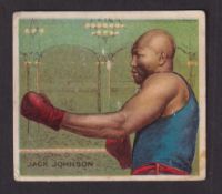Cigarette card, USA, ATC, Champion Athlete & Prize Fighter Series, Series 2, 51-100, type card, Jack