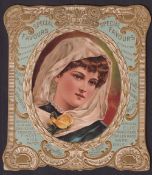 Tobacco advertising, USA, Kinney Bros, shop counter display card advertising 'Special Favours'