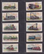 Cigarette cards, Wills Locomotives & Rolling Stock (mixed with & without Clause versions) (set 50