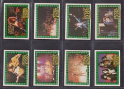 Trade cards, Monty Gum, Kiss (Music band) 84/100 M Size cards (vg)