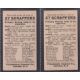 Trade cards, USA, Philadelphia Caramel Co, 27 Scrappers (Black back), two cards, Jack Johnson & - Image 2 of 2