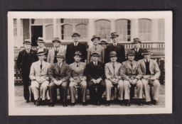 Trade card, Cash & Co, The Hatters of Blackburn, advert card showing the Australian Cricket team