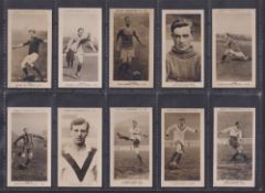 Cigarette cards, Pattreiouex Footballers Photographic series, 26 cards all with 'FC' before the