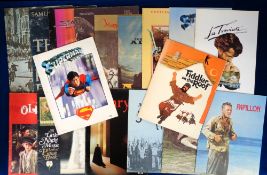 Entertainment, approx. 60 Film Brochures dating from the 1950s to the 1980s to include The Lion In