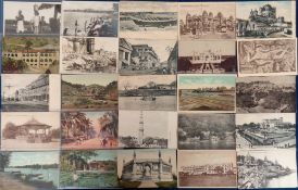 Postcards, Foreign, a selection of approx. 78 cards of India with General P.O Bombay, ferry boat