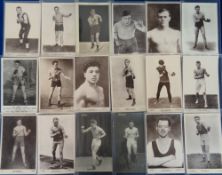 Postcards, a collection of approx. 30 cards of boxers, inc. Arthur Townley, Frank Moran, Alex
