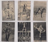 Trade cards, Holland, Circus Acts and Performers, 'L' size inc. Buffalo Bill etc (set, 100 cards)