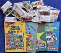 Trade cards, The Sun Soccercards, 19 original unopened still sealed Cello-Wrapped packs of 50