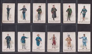 Cigarette cards, Faulkner's, Policeman of the World (Grenadier) (set, 12 cards) (number 1 with