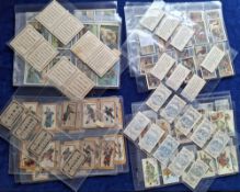Cigarette cards, China, over 400 cards, many different series, part sets and odds, subjects