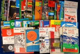 Football programmes, a Big Match collection of 100+ programmes, 1950's onwards, inc. England