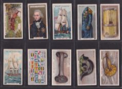 Cigarette cards, Wills Nelson Series (set 50 cards) (gen gd/many better)