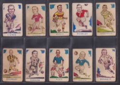 Trade cards, A&J Donaldson Sports Favourites (all Football subjects), 132 cards all numbered 101-249