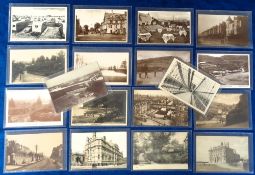 Postcards, Wales, a collection of approx. 36 cards, with RPs of Llanbedrog, Crochendy Nantgawr
