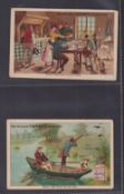 Trade cards, Liebig, S112 A Successful Hunting Expedition (set 6 cards) English Language version, (