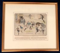 Football engraving, Everton v Newcastle United, FA Cup Final, 1906 played at Crystal Palace,