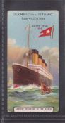 Trade cards, Cadbury's Chocolate, Single card issue, Largest Steamers in the World, Olympic &