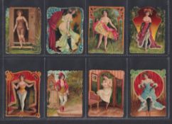 Cigarette cards, South America, Arbocco, Peru, Girls, irregular die-cut borders as issued, 'M' size,