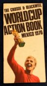 Trade issue, Crosse & Blackwell, World Cup Action book, Mexico 70, complete with all 16 stand-up