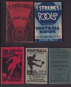 Football Fixtures & handbooks, a collection of 7 miniature booklets, for English & Scottish