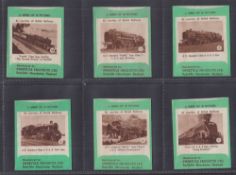 Trade cards, Sweetule, British Railways package issue (set 18 uncut paper packets) (vg)