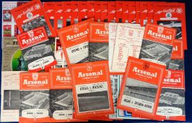 Football, Arsenal FC, selection of items, approx. 50, including 33 programmes, noted Arsenal v