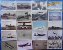 Postcards, Aviation, a collection of approx. 40 cards and photographs. Mostly post WW1,