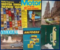 Transportation, Motoring, approx. 60 items to include Motor Show Reviews (1969 and 71), Halfords