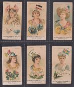 Cigarette cards, China, The Egyptian Cigarettes Manufacturing Co, National Flags & Flowers, 6