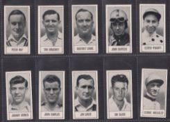 Trade cards, Barratt, Giants in Sport (set 48 cards) including Althea Gibson, Lester Piggott,