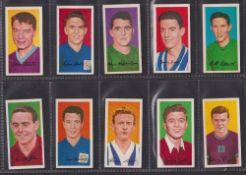 Trade cards, Barratt Famous Footballers A9 (set 50 cards) (gen vg a few gd)