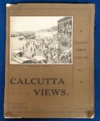 Ephemera, India, magazine 'Calcutta Views' No1 by Thacker, Spink & Co Calcutta Price One Rupee